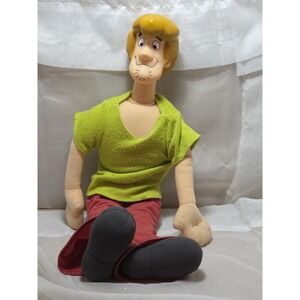 2000 Talking Shaggy Plush Electronic Scooby-Doo 17" Cartoon Network WORKS